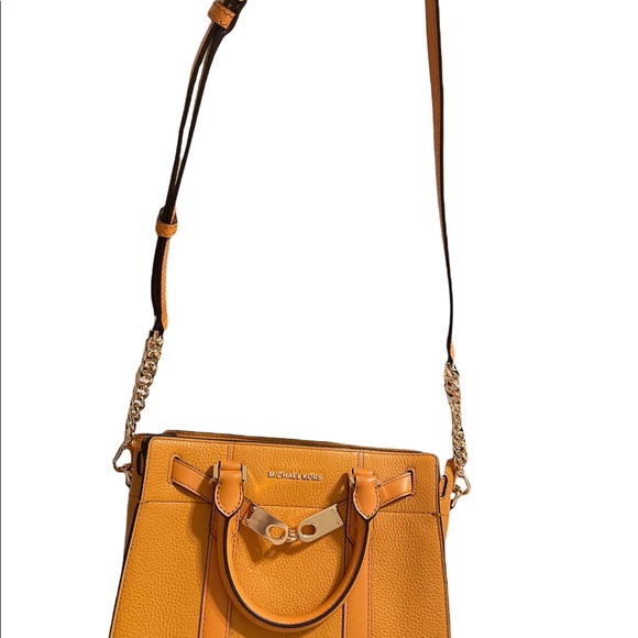 Michael Kors Nouveau Hamilton small pebbled leather satchel - Picture 10 of 12